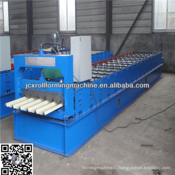Automatic roof board color steel cold roll forming machine